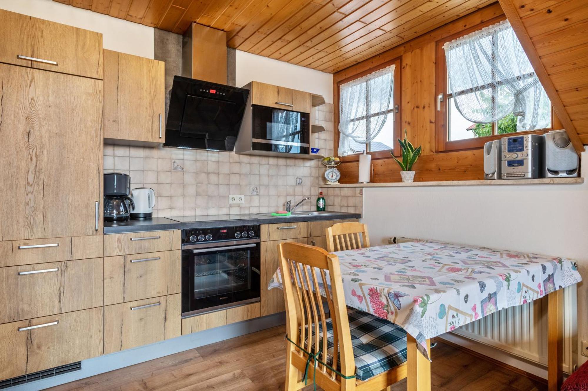 Drei-Maedelhaus Ambs Wohnung 1 ラーベンスブルク エクステリア 写真