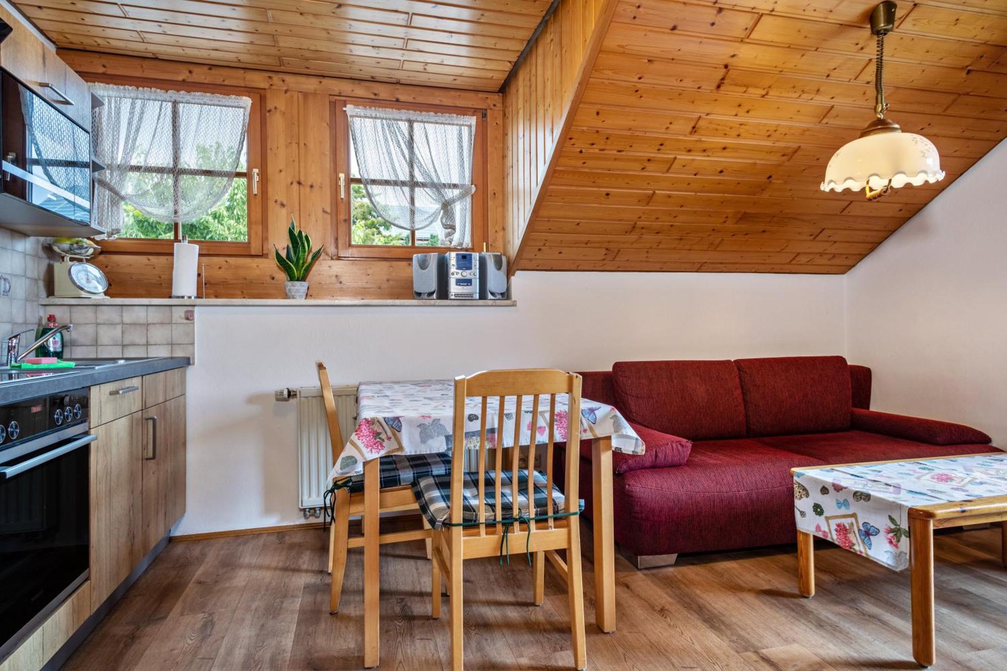 Drei-Maedelhaus Ambs Wohnung 1 ラーベンスブルク エクステリア 写真